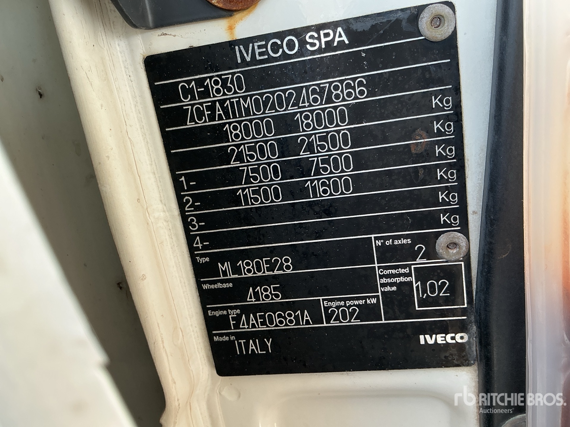 2006 Iveco ML180E28