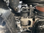 Engine with A/C Compressor
