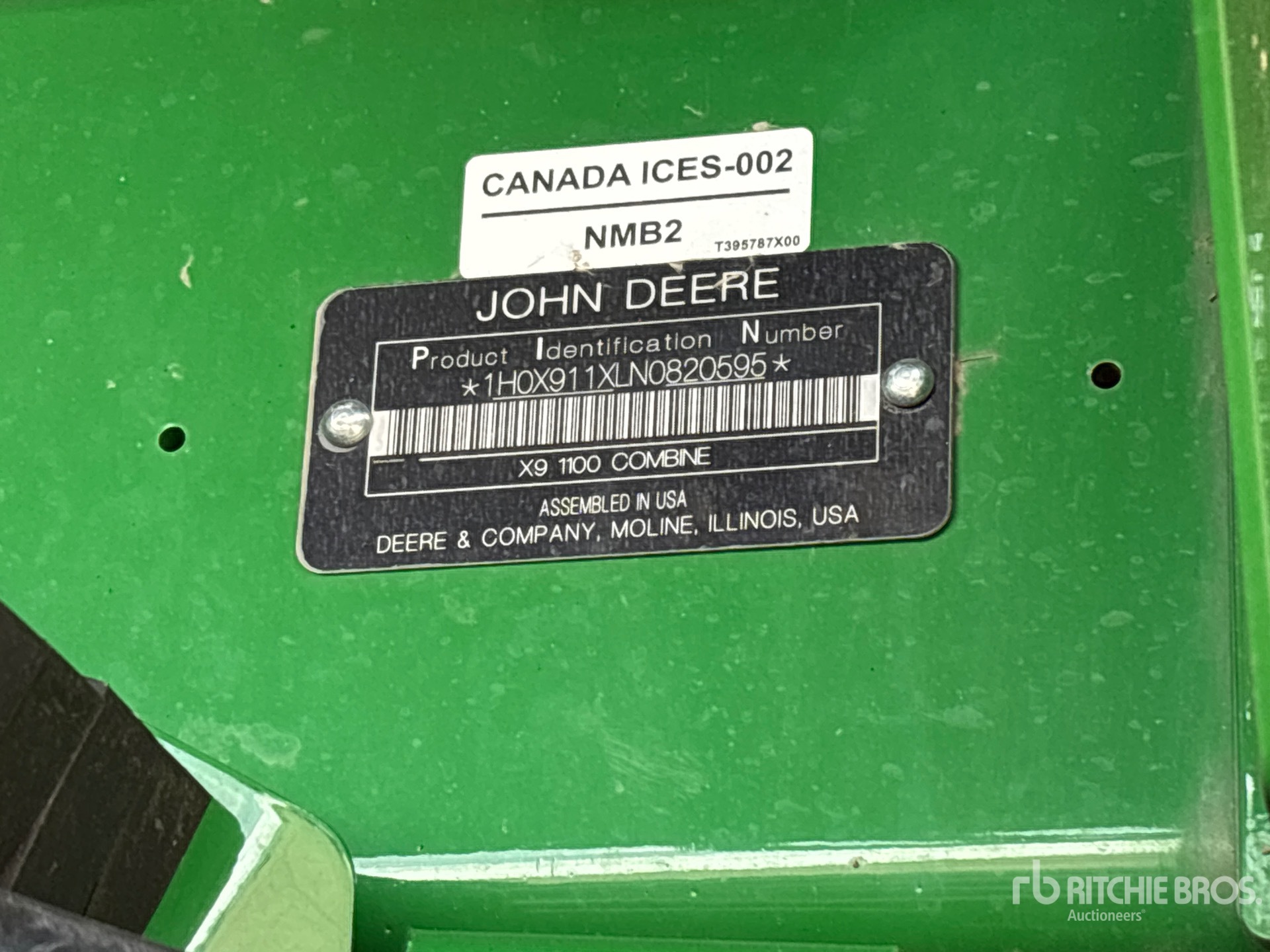 2022 John Deere X9 1100