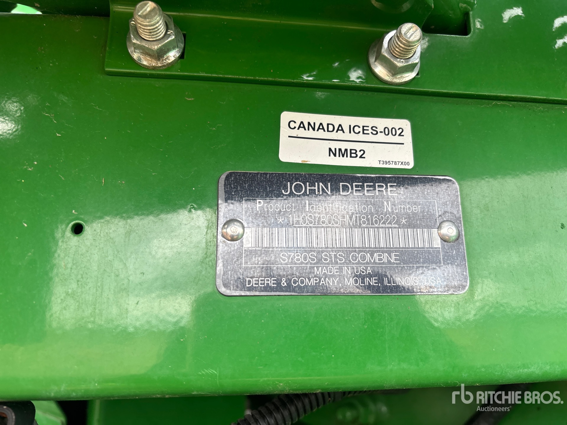 2022 John Deere S780