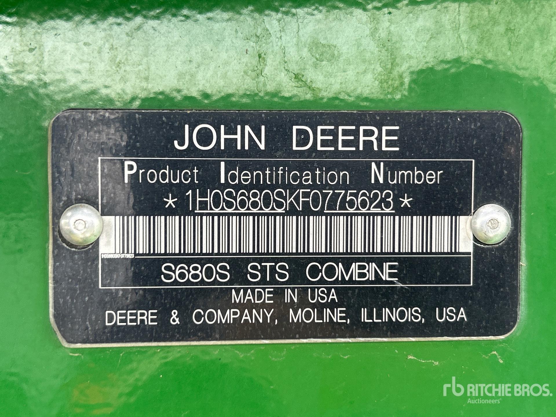 2015 John Deere S680