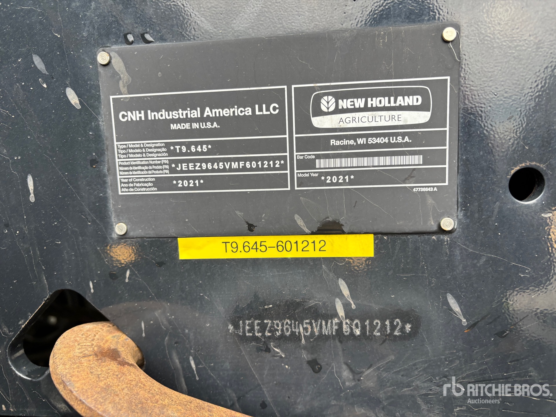 2021 New Holland T9.645