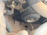 Engine with A/C Compressor