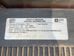 Engine with Emission Control Label