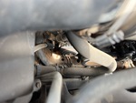 Engine with A/C Compressor