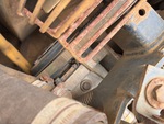 Engine with A/C Compressor