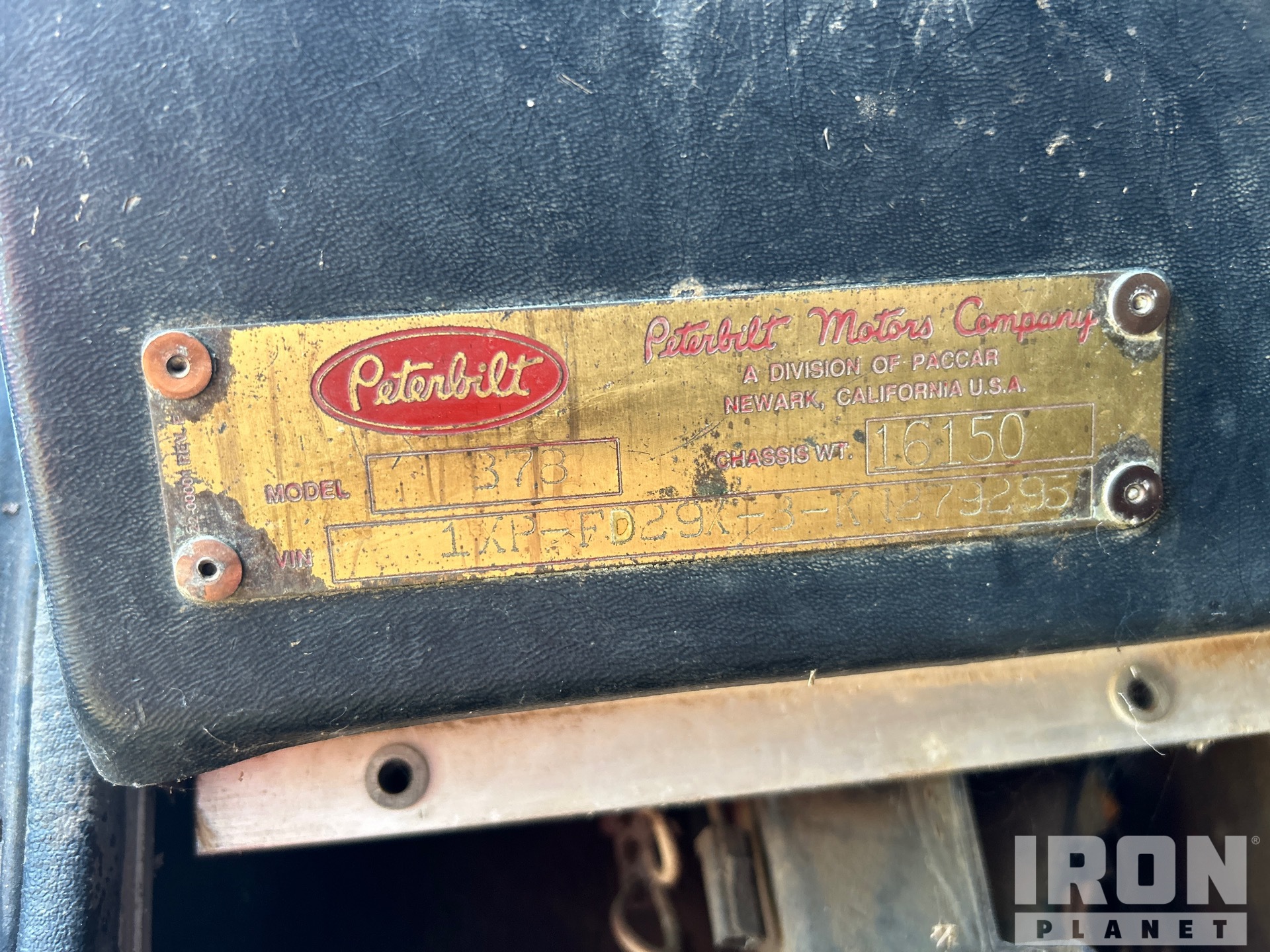1989 Peterbilt 378
