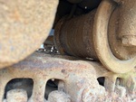 Undercarriage with Left Track Rollers