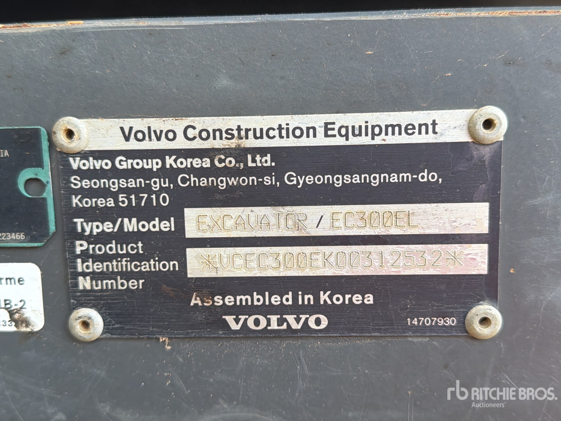 2019 Volvo EC300EL
