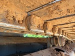 Undercarriage with Left Track Links