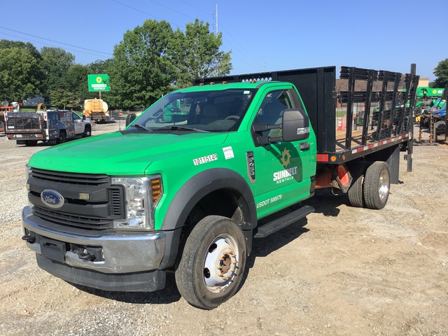 2019 Ford F450 XL 4x4 Extended Cab Flatbed Truck
