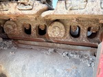 Undercarriage with Usura dell’attacco del cingolo