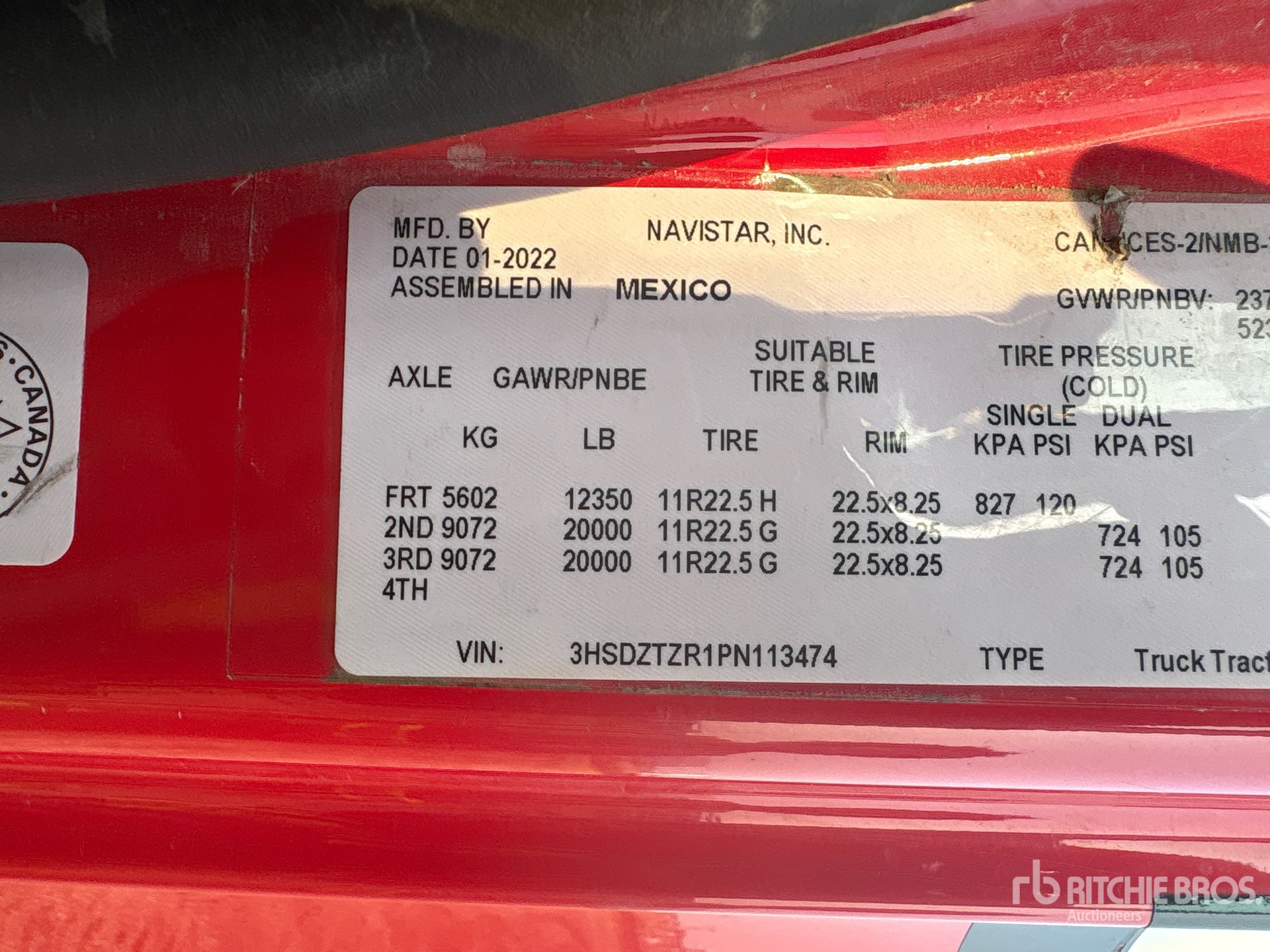 2023 International LT625
