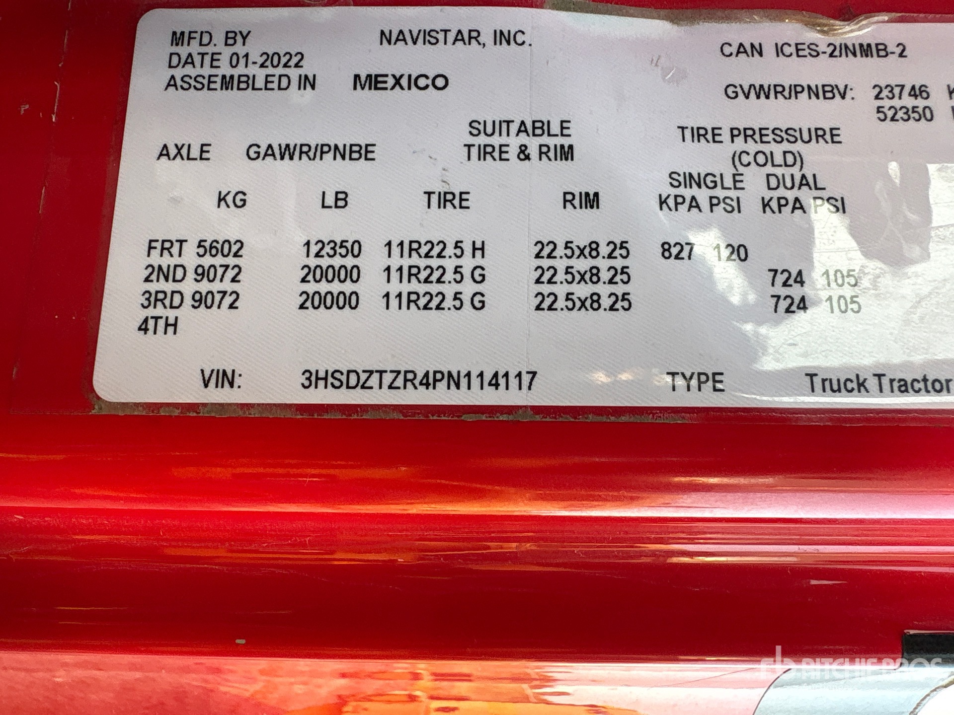 2023 International LT625