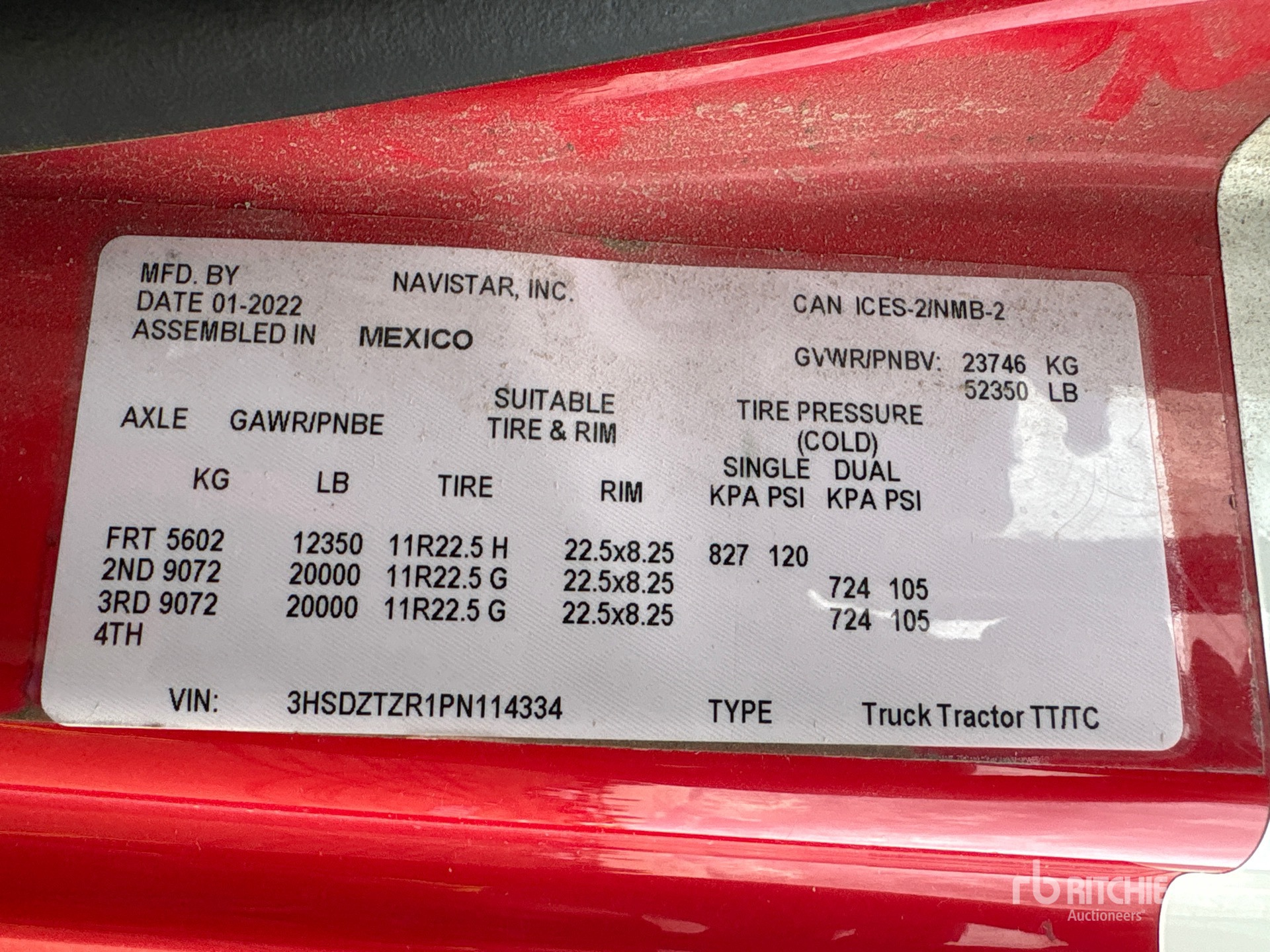 2023 International LT625