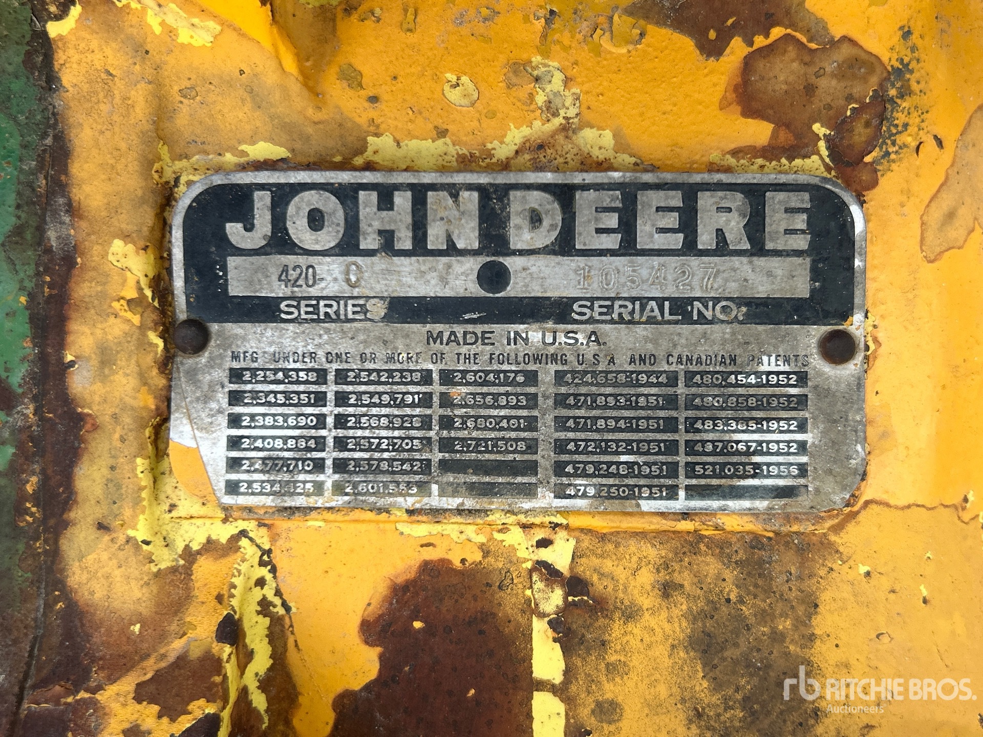 1957 John Deere 420-C