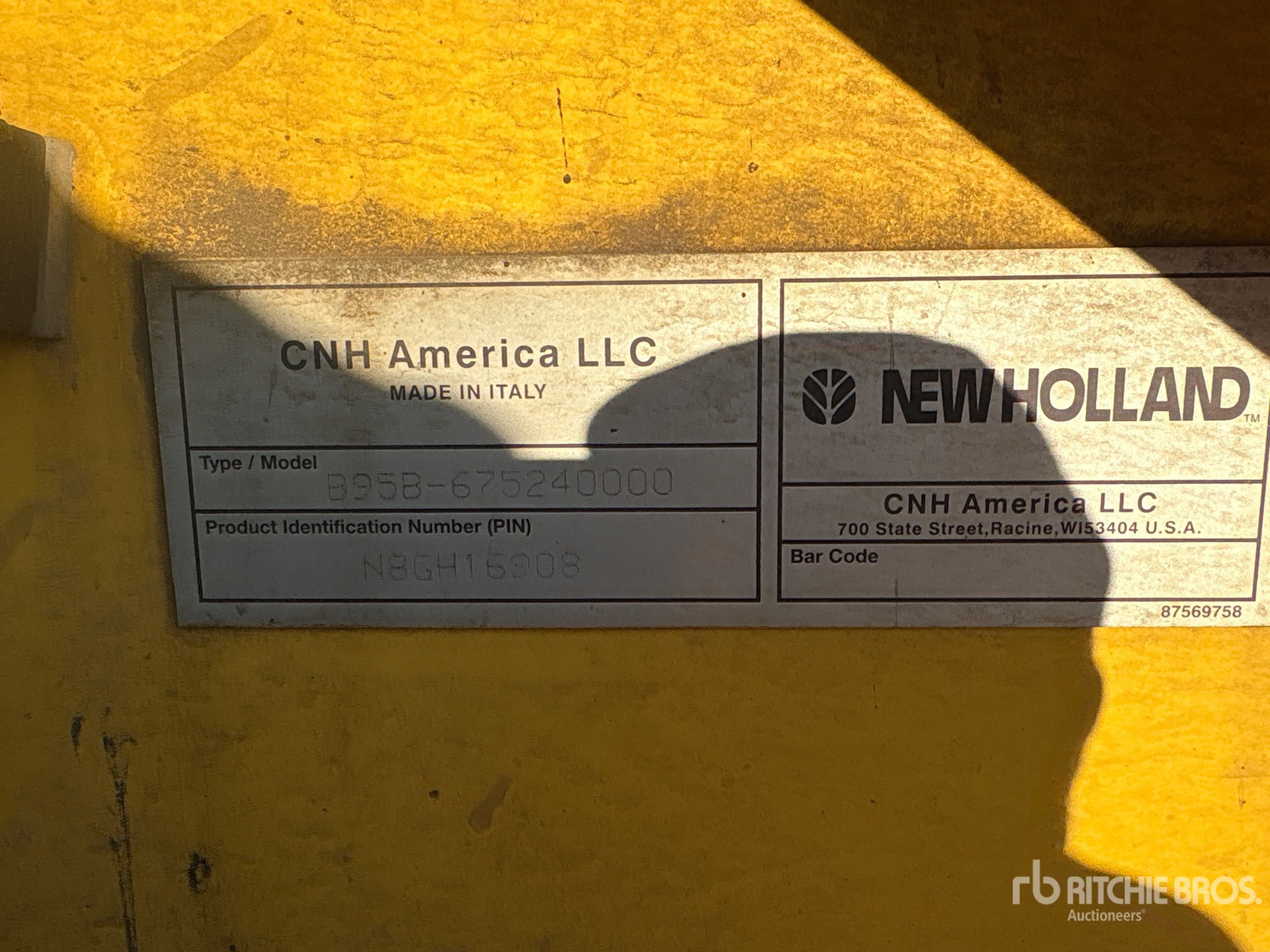 2008 New Holland B95