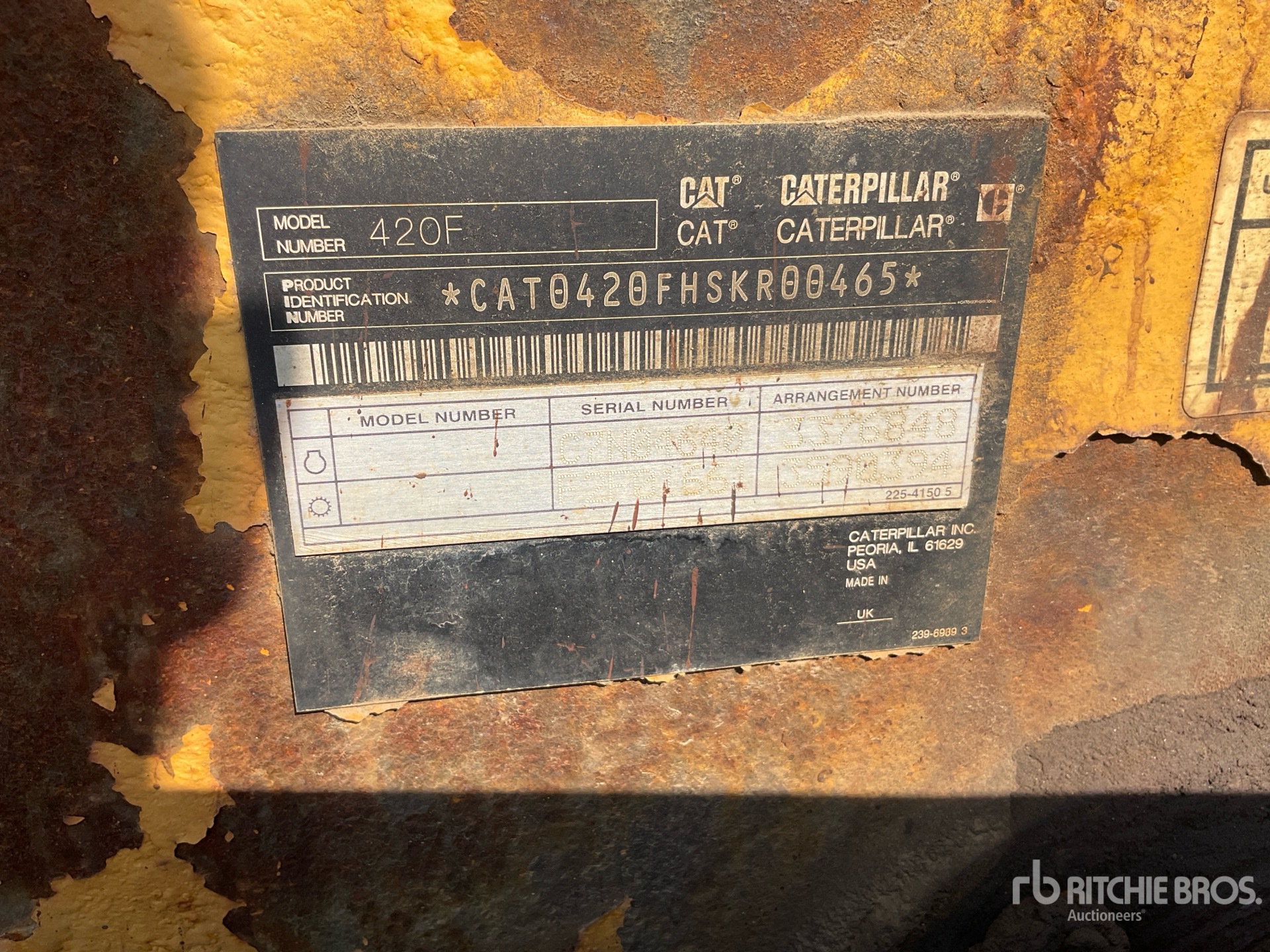 2012 Caterpillar 420F