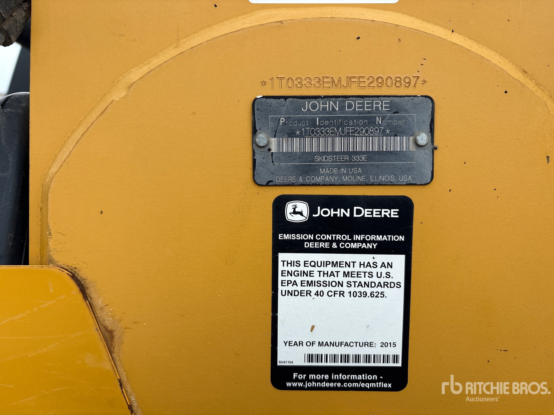 2016 John Deere 333E
