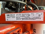 Engine with Emission Label