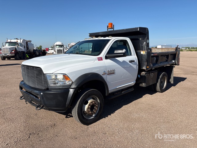 2016 Ram 5500 4x2 S/a Dump Truck
