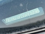 General Appearance with Numéro de série/Numéro d'identification du véhicule automobile