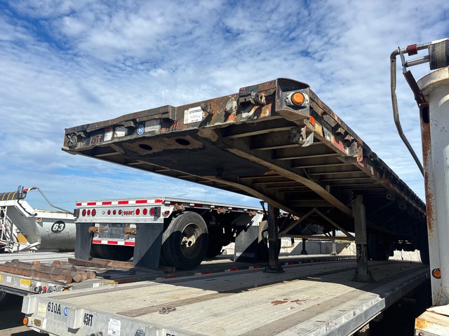 1987 Great Dane GP45 45 ft T/A Flatbed Trailer