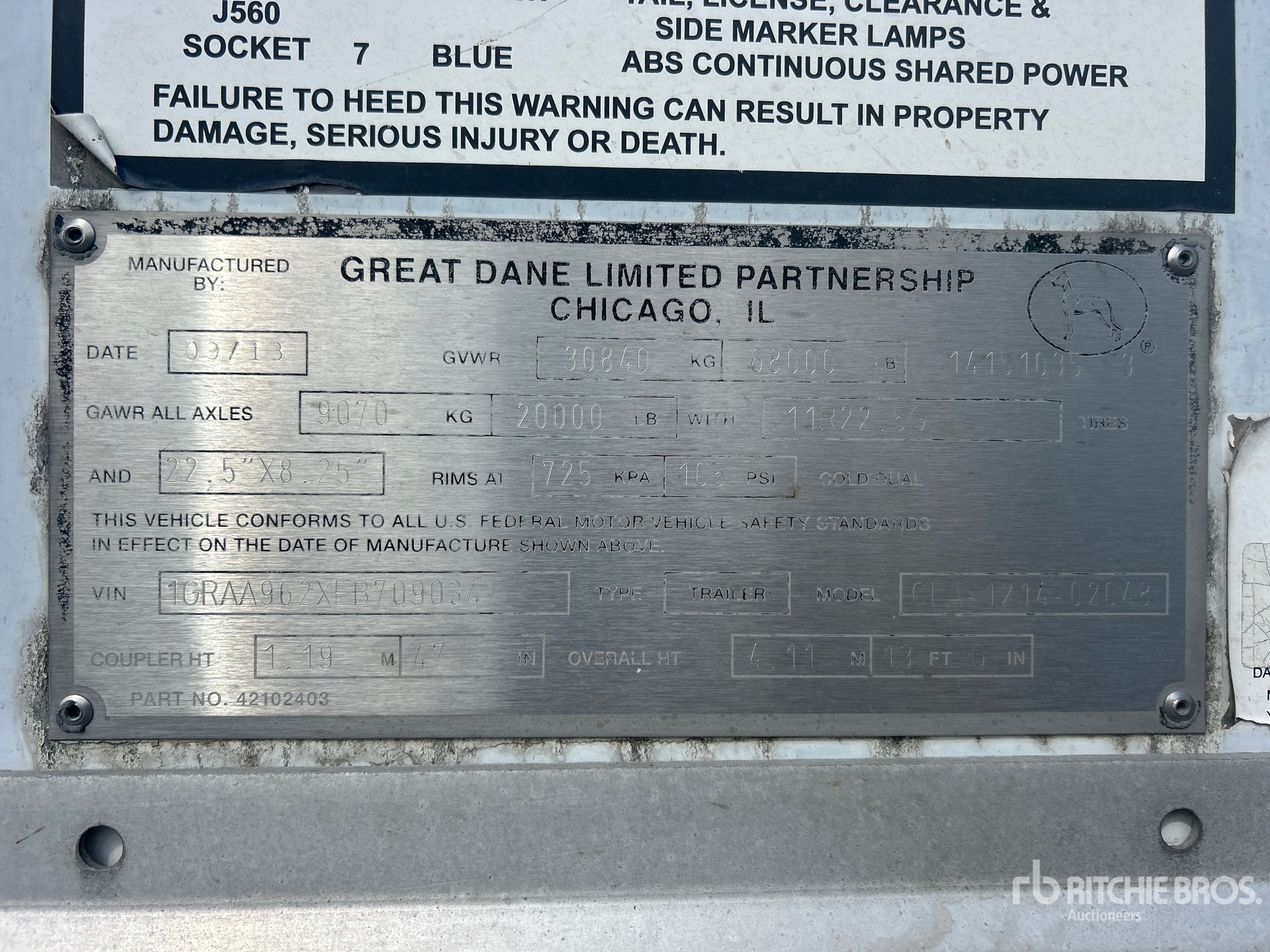 2014 Great Dane ALUMVAN
