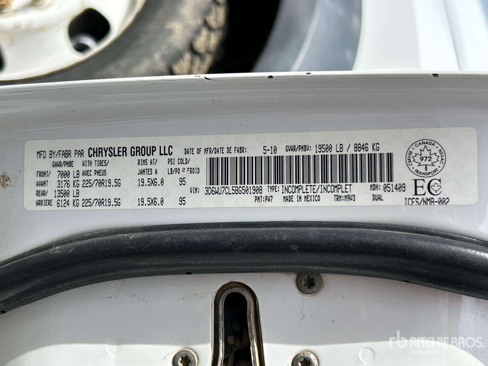 2011 Dodge RAM 5500