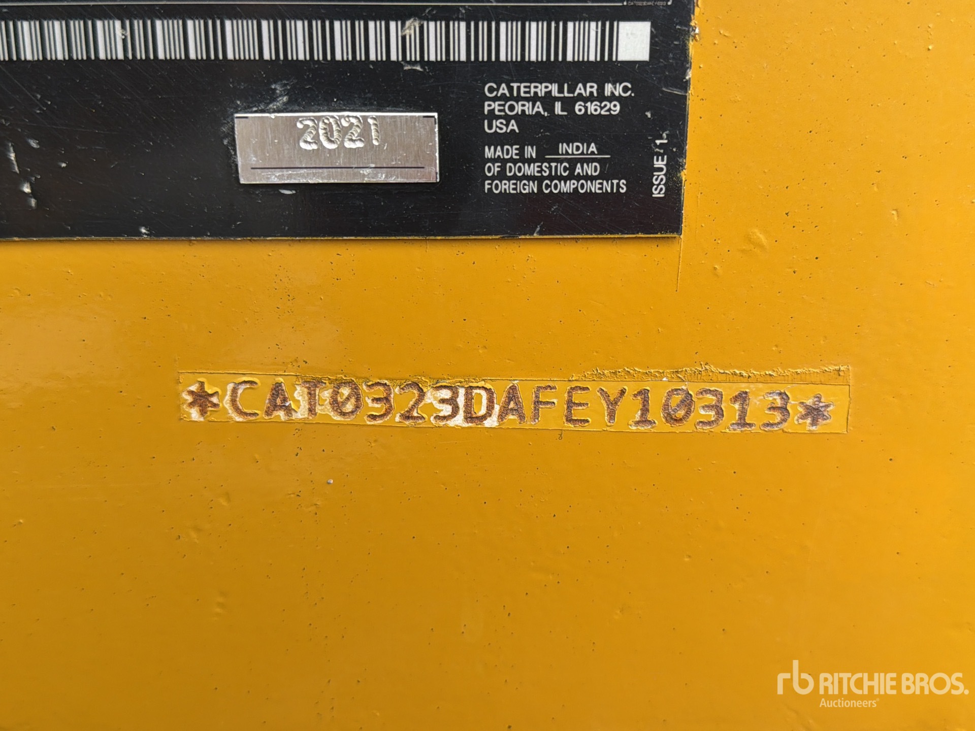 2021 Caterpillar 323D3