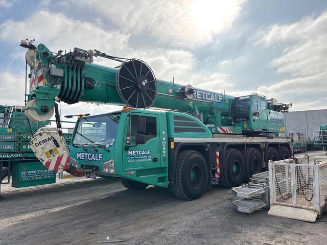 2019 Terex Demag AC130-5 130 t 10x6x10 All Terrain Crane