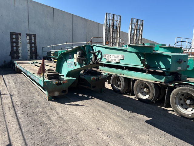 2007 Drake 3 Rows of 8 Hydraulic Widening Low Loader