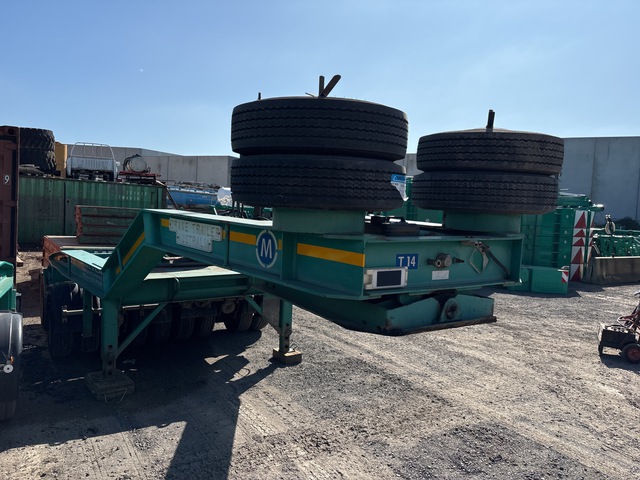 2007 Drake 2 Rows of 8 Hydraulic Widening Low Loader Dolly