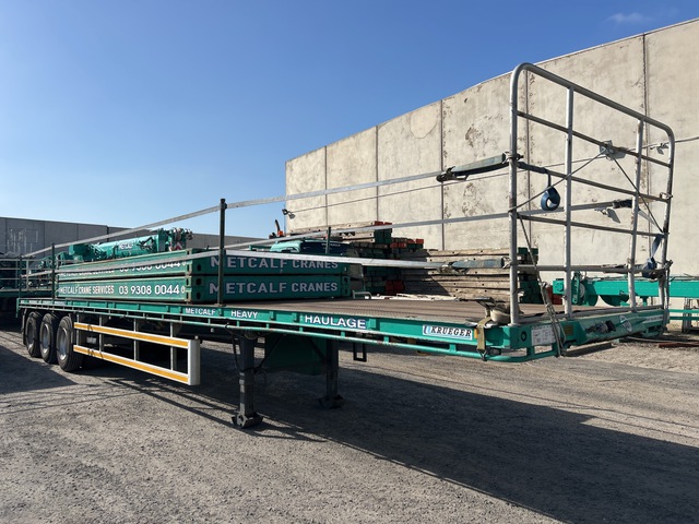 2020 Krueger 13.7 m Tri/A Flatbed Trailer
