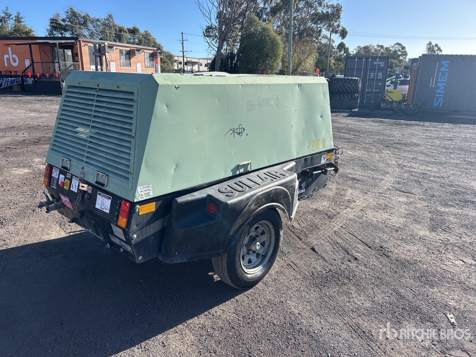 General Appearance with Picture, Left Rear Corner