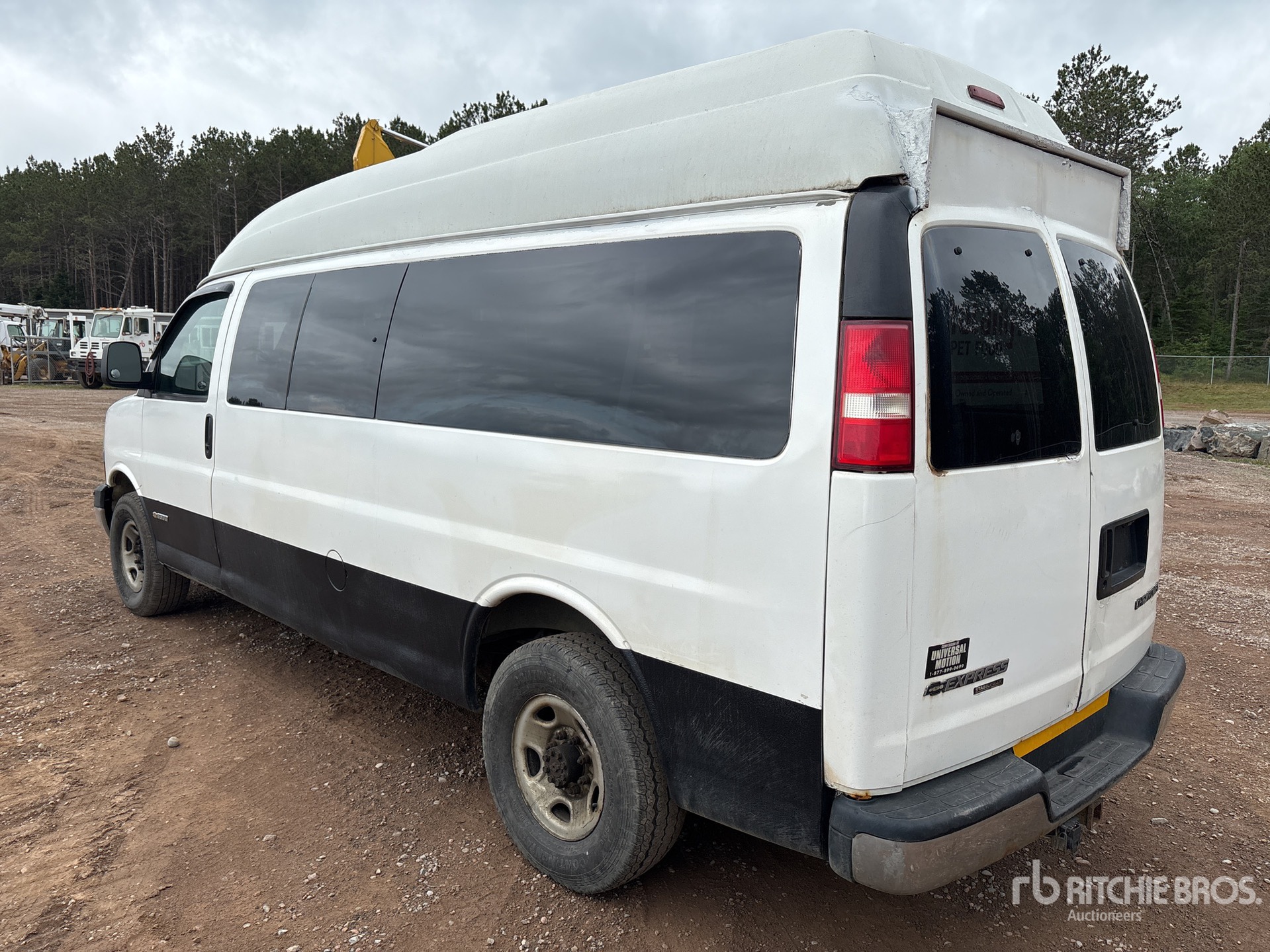 General Appearance with Picture, Left Rear Corner