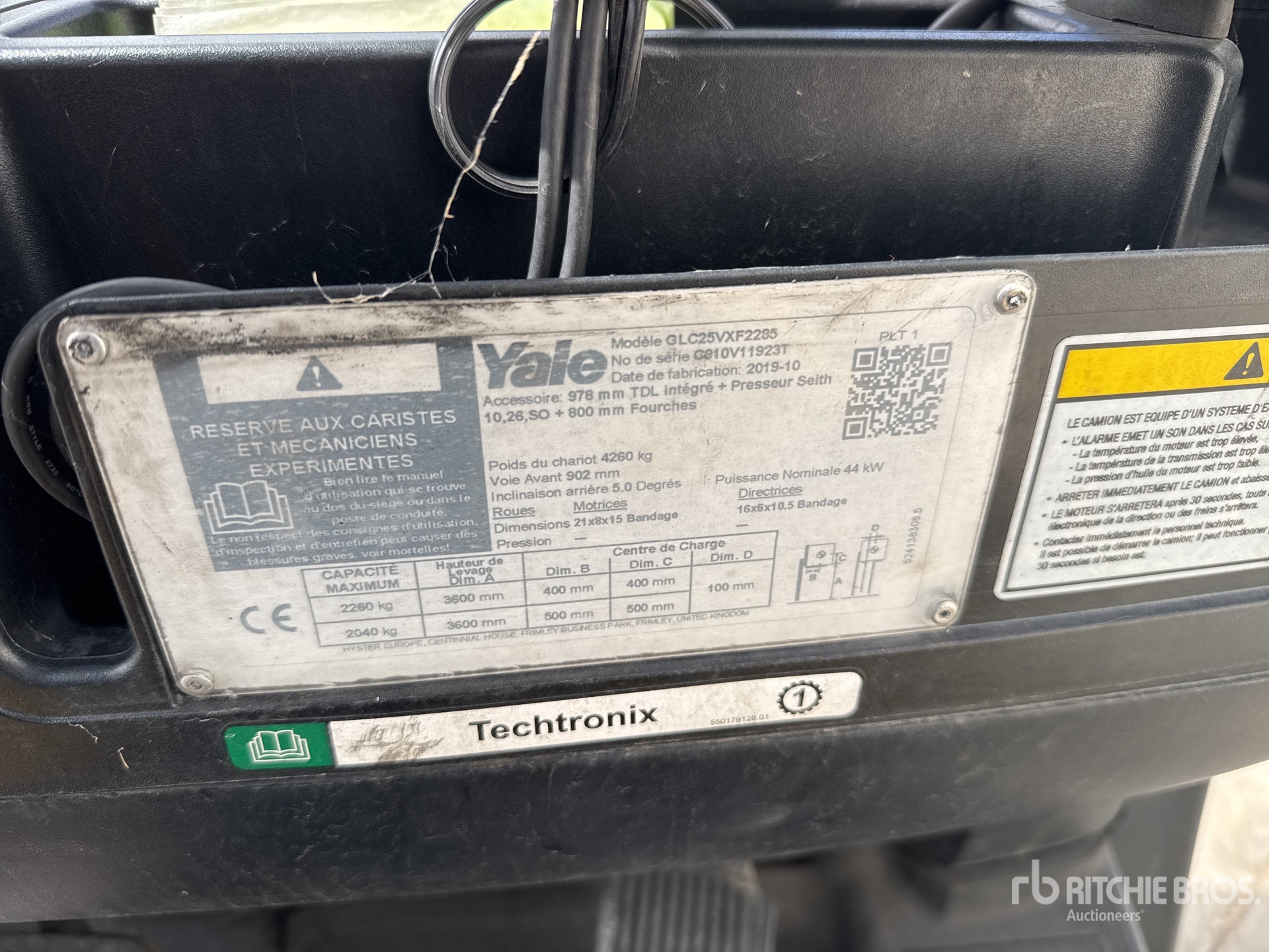 2019 Yale GLC25VXF2285