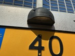 Trailer Chassis with License Plate Light Functional