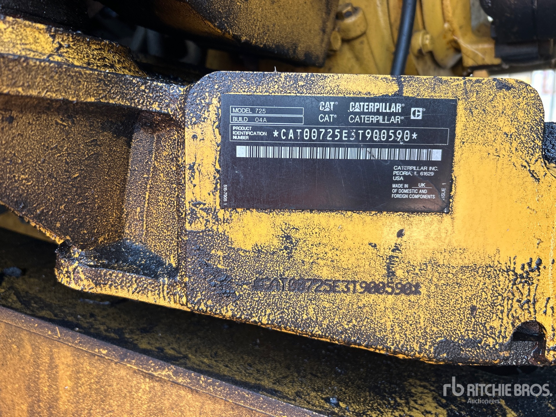 Photo of a 2022 Caterpillar 725