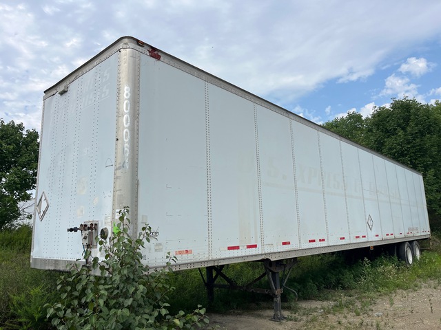 2008 Wabash DVCVHPC 53 ft x 102 in T/A Van Trailer