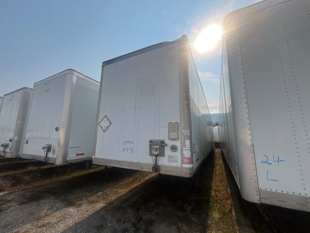 2007 Wabash DVCVHPC 53 ft x 102 in T/A Van Trailer