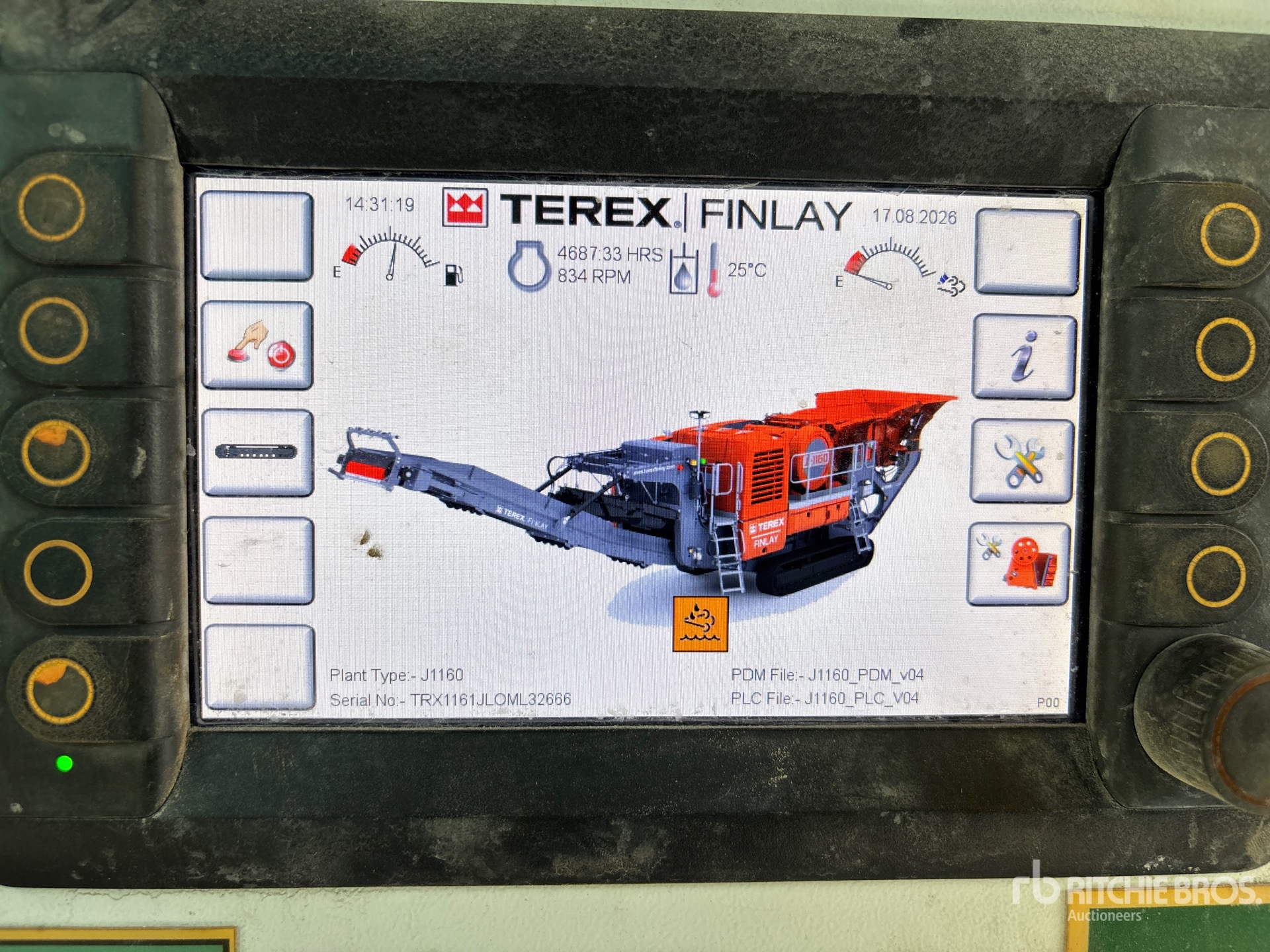2020 Terex FINLAY J-1160