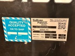 General Appearance with Unit Serial Number