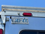 Trailer Chassis with License Plate Light Functional