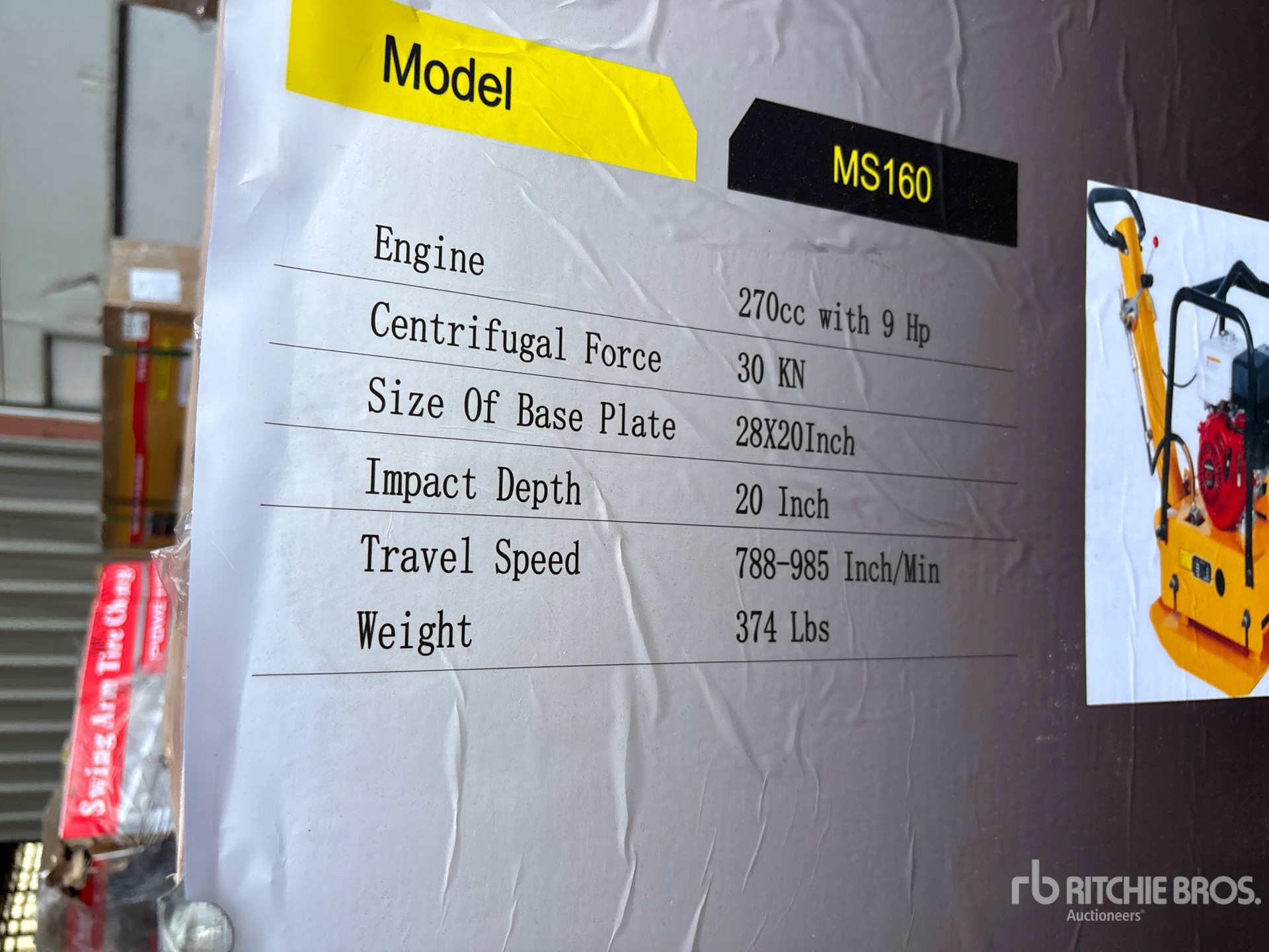 2026 Powertek MS160
