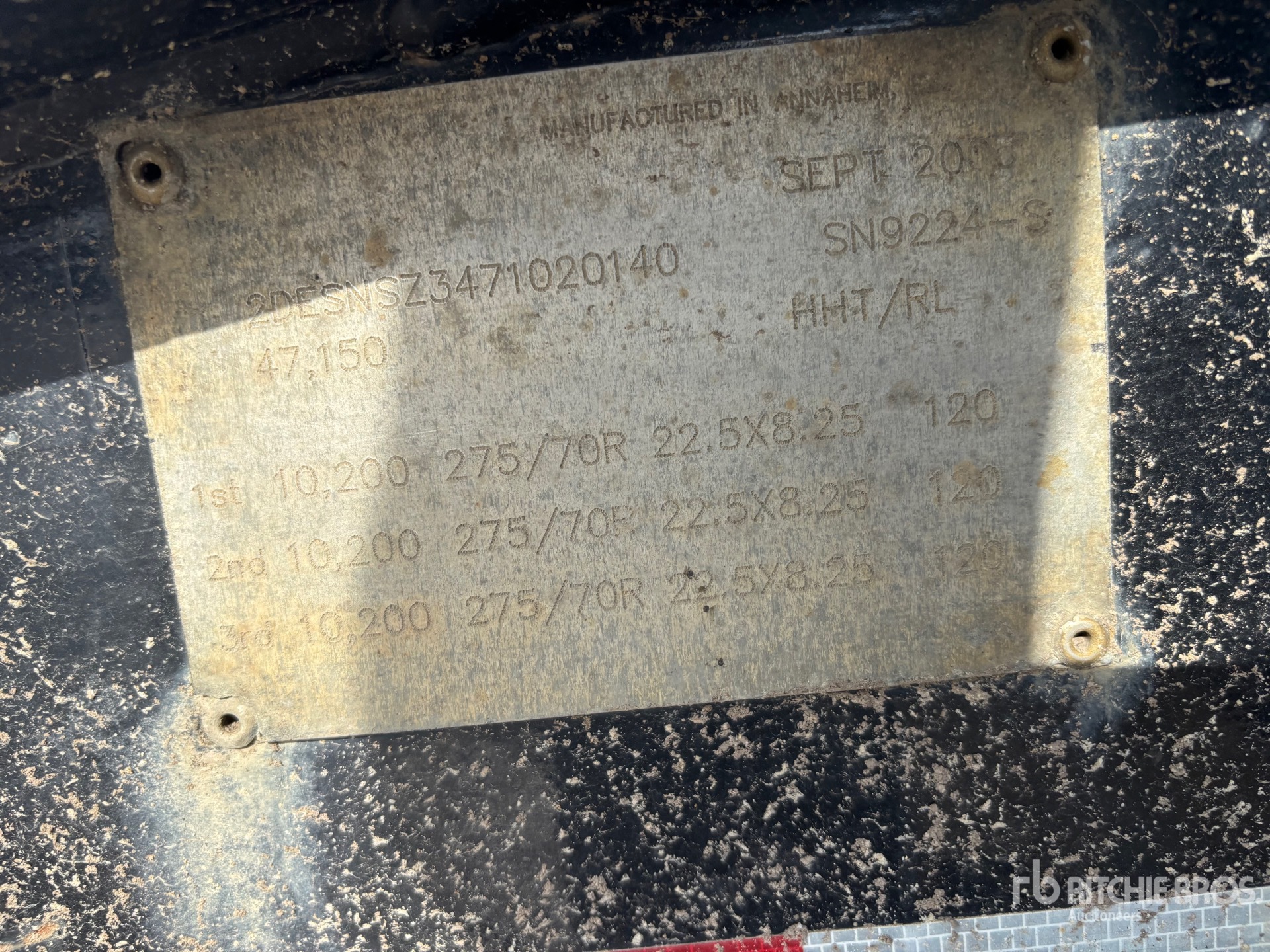 2007 Doepker 53 ft Tri/A
