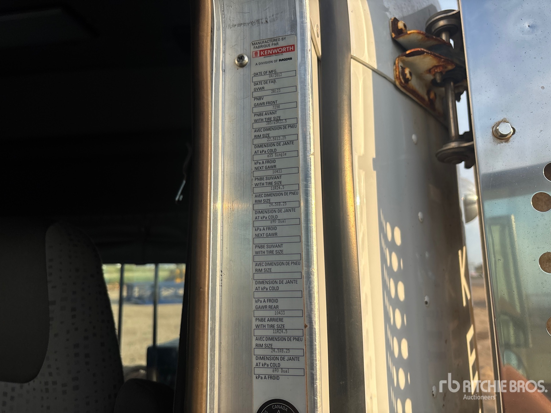 2013 Kenworth T800