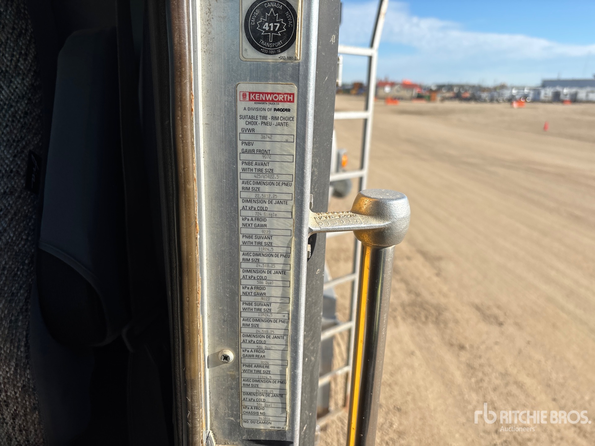 2013 Kenworth T800
