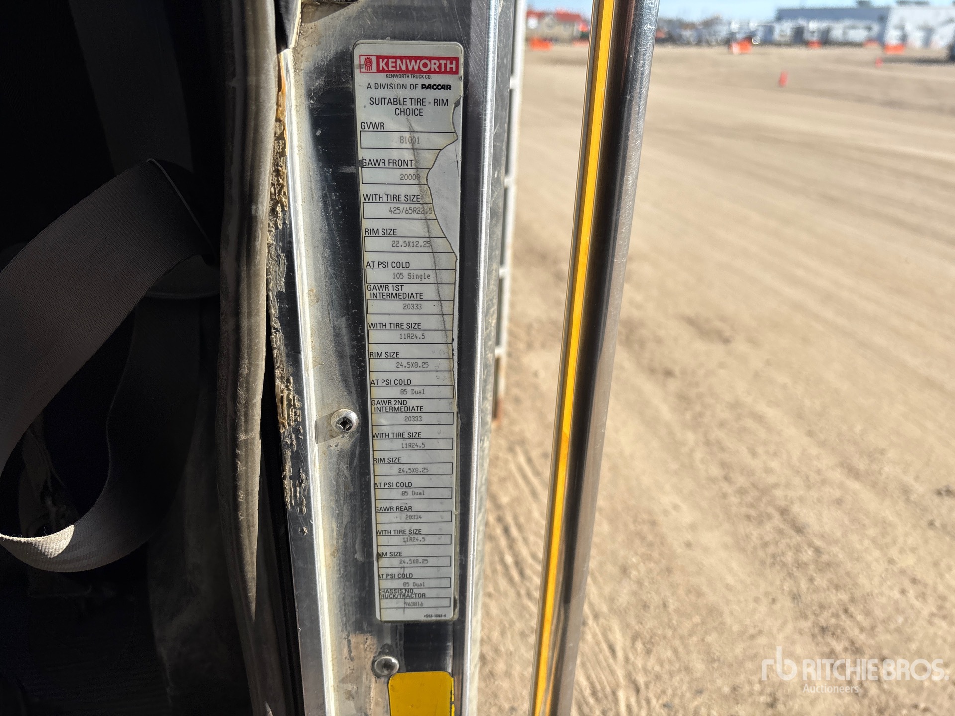 2013 Kenworth T800