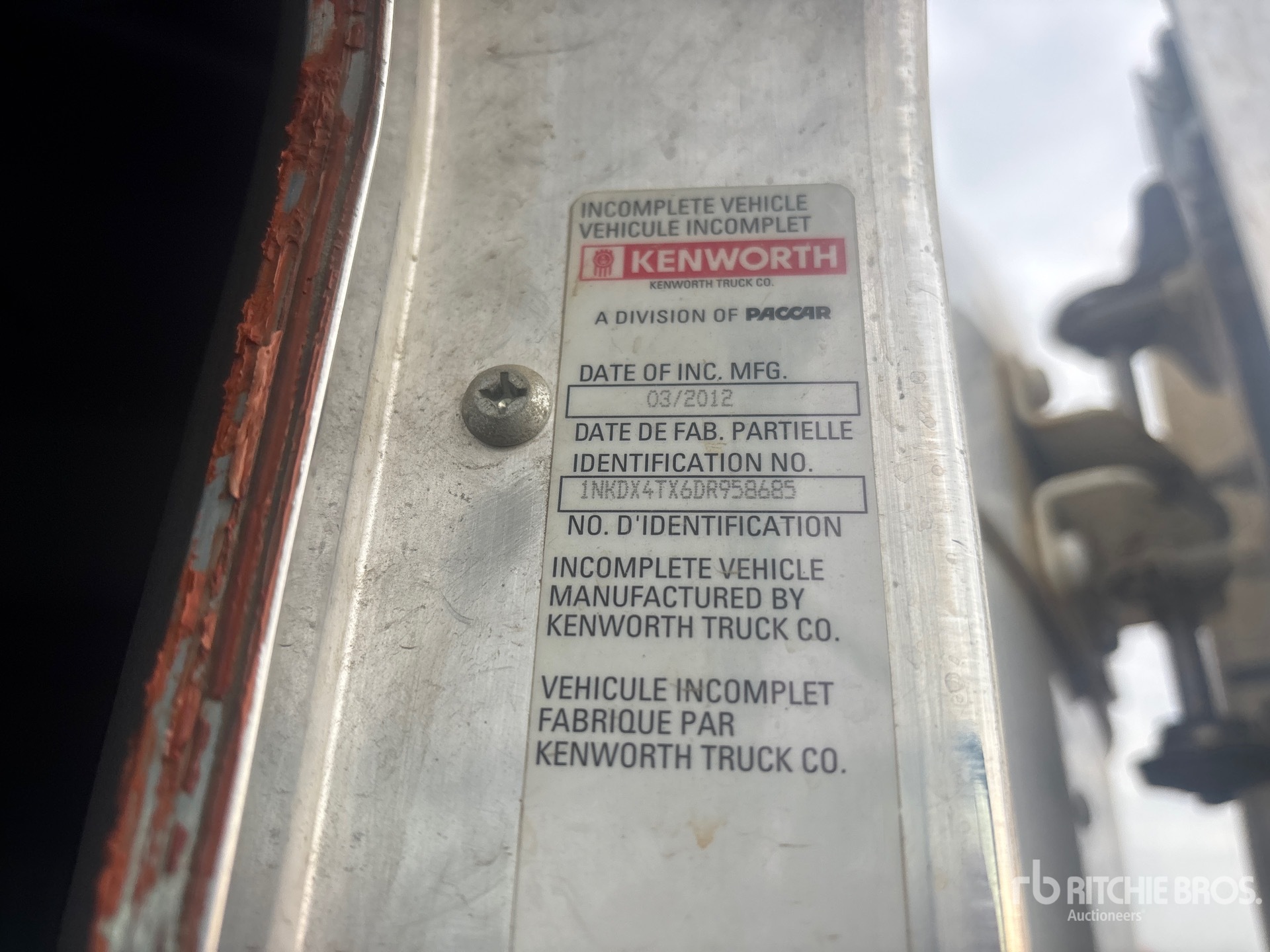 2013 Kenworth T800